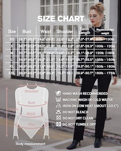 Black Cutout Front Long Sleeve Bodysuit by MANGOPOP