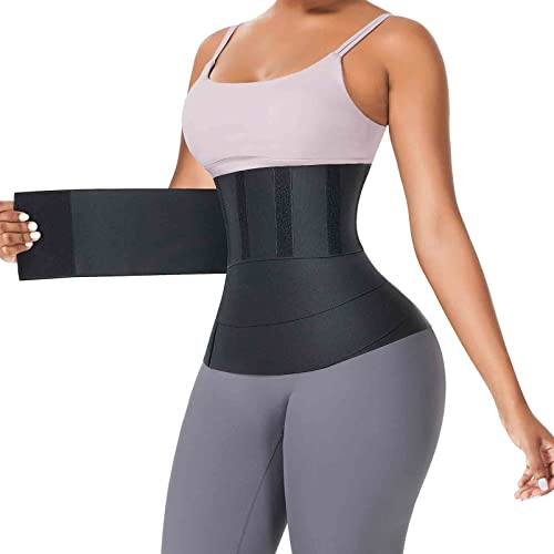 FeelinGirl Plus Size Black Waist Trainer for Women