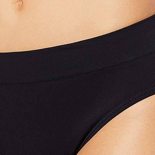 Lupo Women's Black Essential Brief Panties, Large