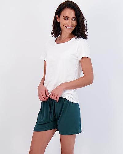 3 Pack: Women's Soft Pajama Boxer Shorts Set