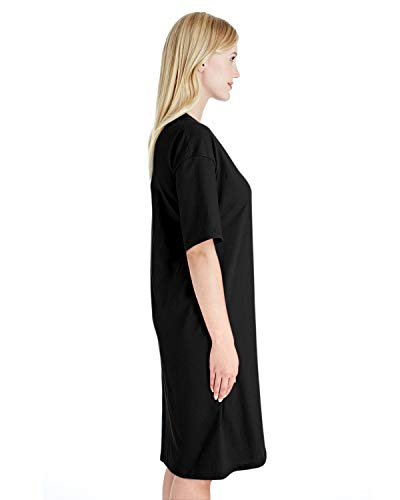 Black Hanes Women's Nightshirt - One Size