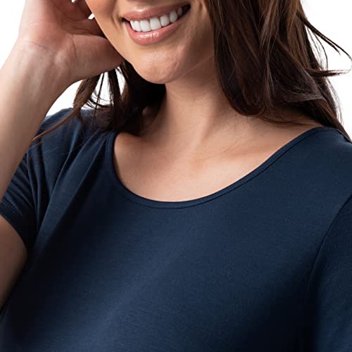 Midnight Blue Super Soft Sleep Shirt for Women