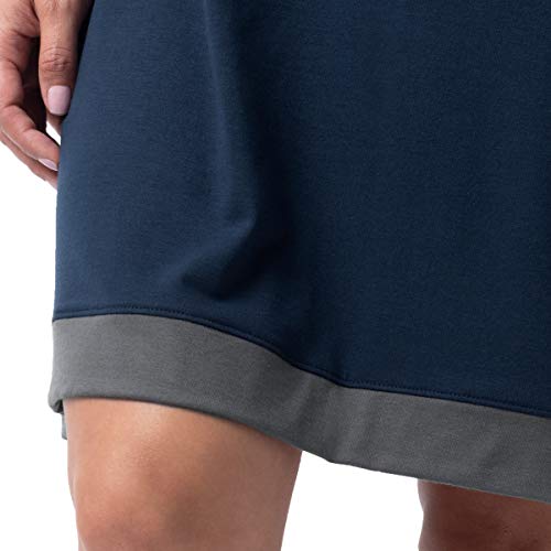 Midnight Blue Super Soft Sleep Shirt for Women
