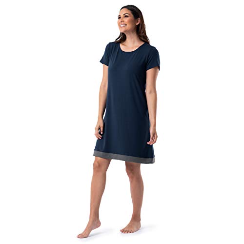 Midnight Blue Super Soft Sleep Shirt for Women