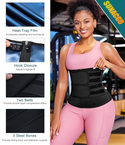 Blue Waist Trainer for Women - Large