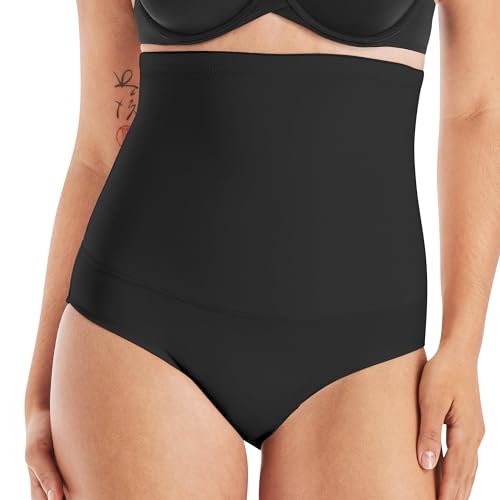 Maidenform High Waist Firm Control Shapewear Brief, Black