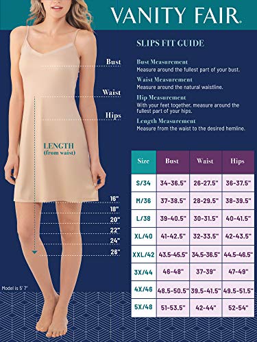 Vanity Fair Women's Tailored Full Slip - Neutral
