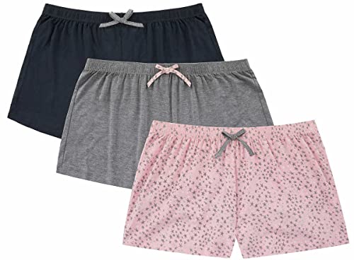 JANE & BLEECKER 3 Pack Sleep Shorts (Stars Pink)