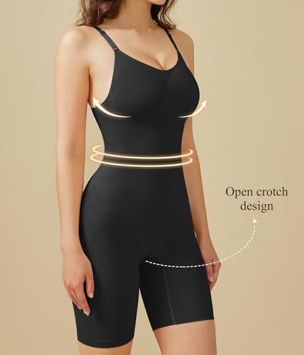 BRABIC Women's Waist Trainer Bodysuit: Tummy Control Shapewear
