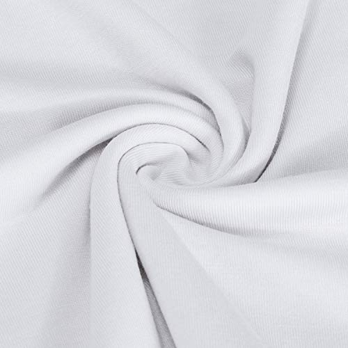 Adjustable Spaghetti Strap Cami Slip Dress in White