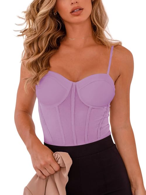Mesh Sheer Spaghetti Strap Slimming Bustier Bodysuit