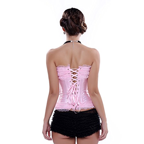 ICEGIA Embroidered Corset: Delightfully Seductive Lingerie Set