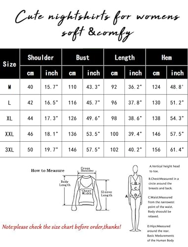 Gray Cotton Nightgown Sleepshirt, Short Sleeves, Print Design