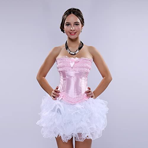 ICEGIA Embroidered Corset: Delightfully Seductive Lingerie Set