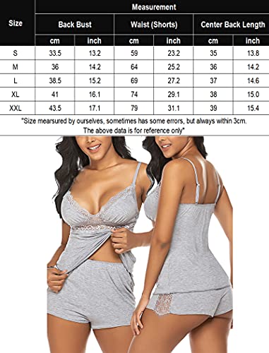 Avidlove Lace Pajama Cami Set for Women