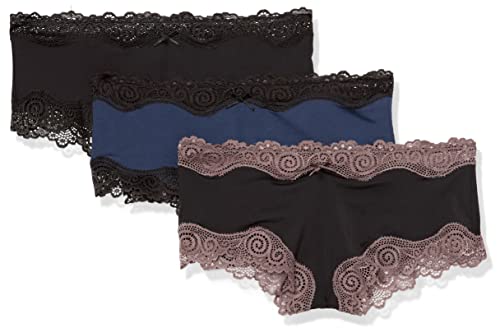 Maidenform Low-Rise Cheeky Fit Lace Hipsters 3-Pack
