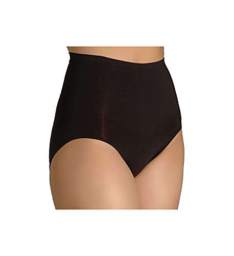 Bali Women's Ultra Control Shapewear Briefs, Black, X-Large