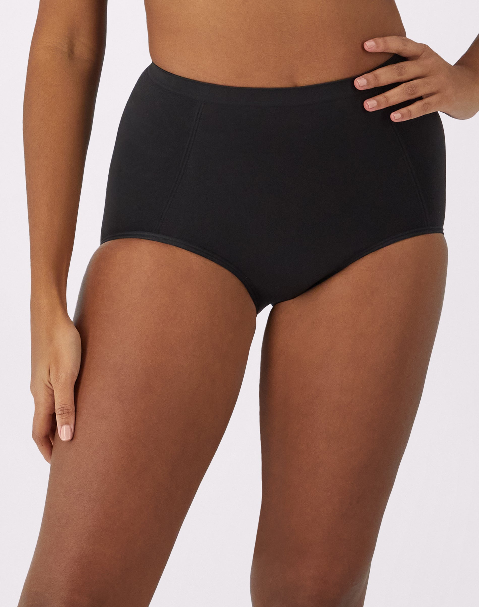 Bali Women's Seamless Ultra Firm Control Briefs - 2 Pack