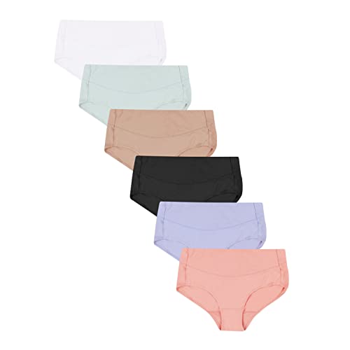 Hanes Signature Smooth Microfiber 6-Pack Women's Briefs
