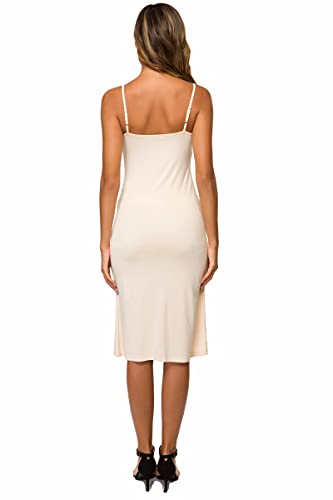 LB LIFEBEST Women's Long Cami Slip Dress