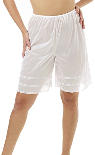 Snip-A-Length Medium-White Pettipants for Blooming Style