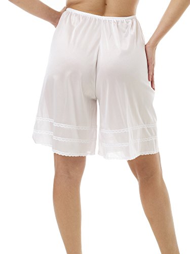 Snip-A-Length Medium-White Pettipants for Blooming Style