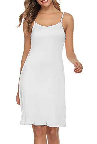 Vlazom Women's V-Neck Cami Slip Chemise