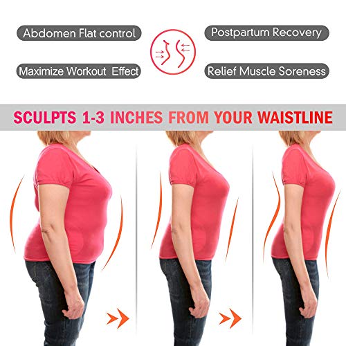 YIANNA Latex Waist Training Corset, Underbust Body Shaper