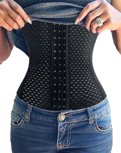 ACPLK Women's Waist Trainer Body Shaper Steel Boned