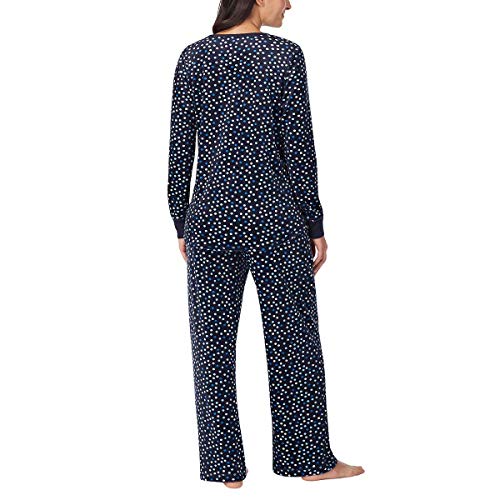 Nautica Navy Blue Dots Sleepwear Set - Medium