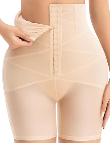 KLVEE Adjustable High Waisted Body Shaper Shorts