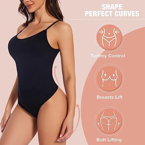 CHICFAN Plus Size V-Neck Slimming Body Shaper