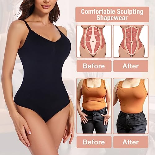 CHICFAN Plus Size V-Neck Slimming Body Shaper