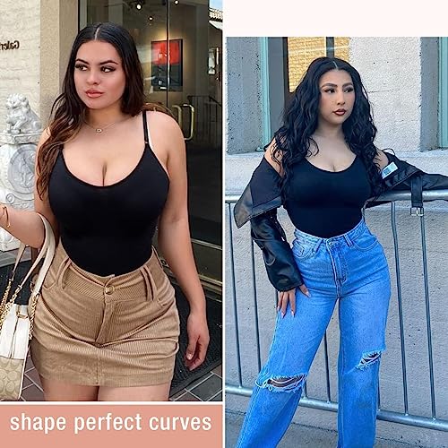 CHICFAN Plus Size V-Neck Slimming Body Shaper