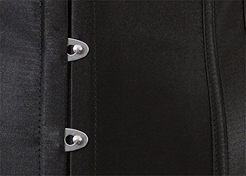 Zhitunemi Satin Underbust Corset Bustier Plus Size Top