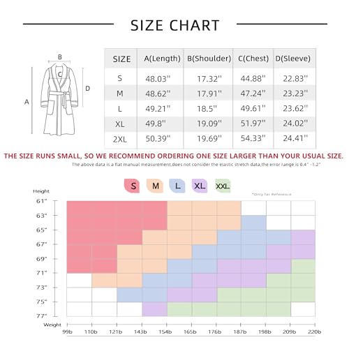 RONGTAI Womens Plush Fleece Hooded Bathrobe Leopard Print