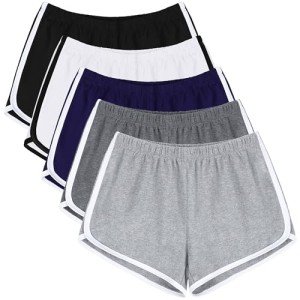 Soft Comfy Booty Cotton Dolphin Shorts for Women