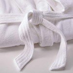 Marriott White Terry Velour Hotel Robe - One Size
