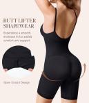 BRABIC Women's Tummy Control Shapewear - Black (Large)