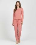 Real Essentials Women's Long Sleeve Pajama Set - Pack of 2