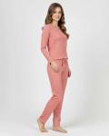 Real Essentials Women's Long Sleeve Pajama Set - Pack of 2