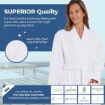 Luxurious Unisex Microfiber Bath Robe by MONARCH