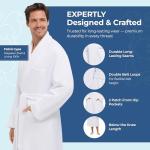 Luxurious Unisex Microfiber Bath Robe by MONARCH