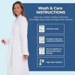 Luxurious Unisex Microfiber Bath Robe by MONARCH