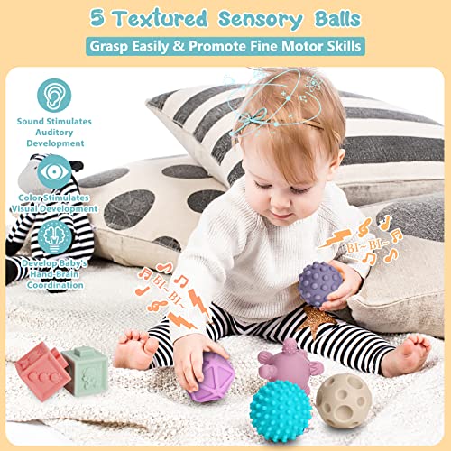 Colorful Montessori Stacking Toy for Infants