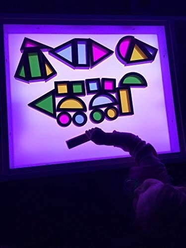 Wooden Acrylic Blocks Set for Sensory Stimulation