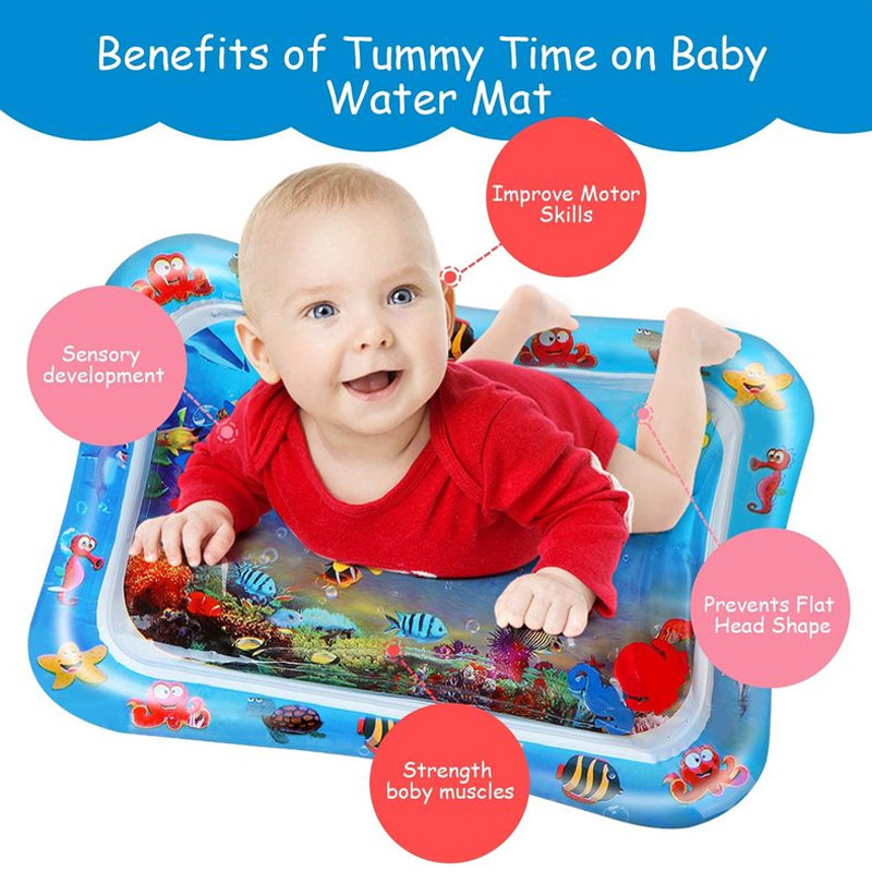 Inflatable Baby Water Play Mat with 36 Designs