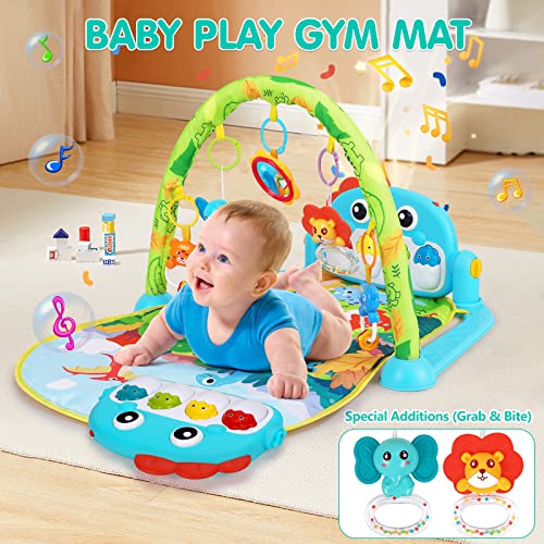 Dinosaur Baby Gym Play Mat with Music