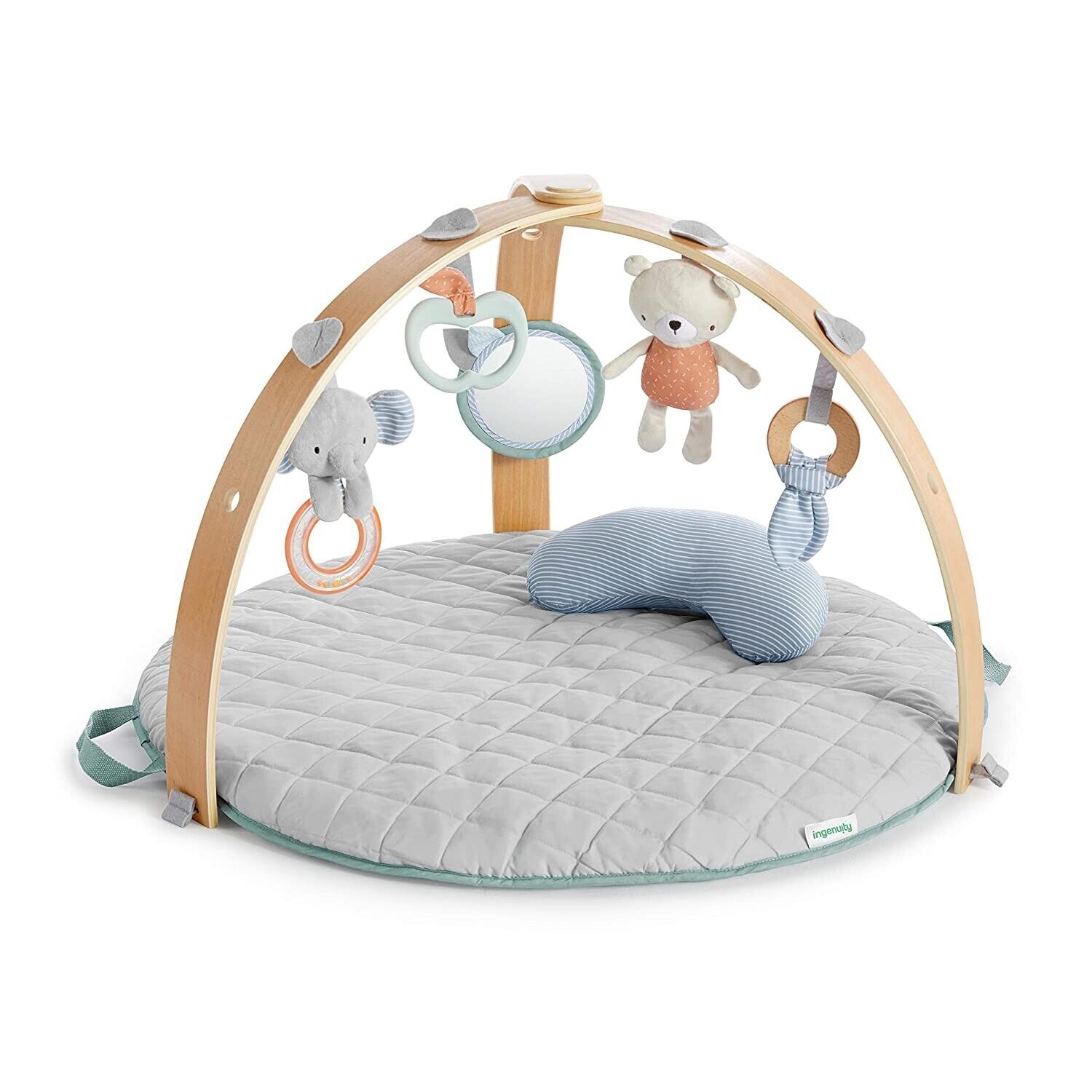 Ingenuity Reversible Duvet Activity Gym with Toy Bar