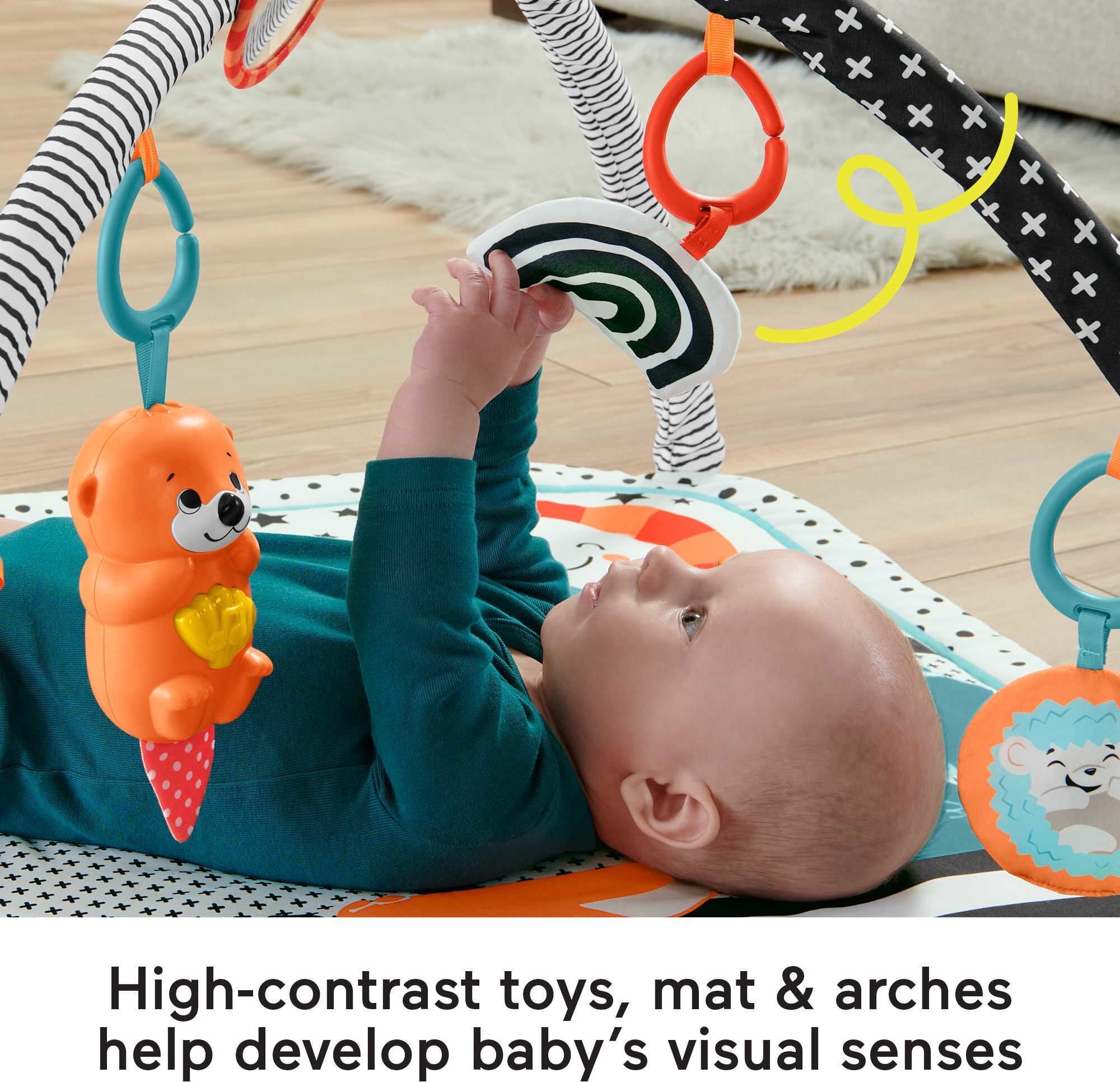 Music Glow Grow Gym Playmat with Toys